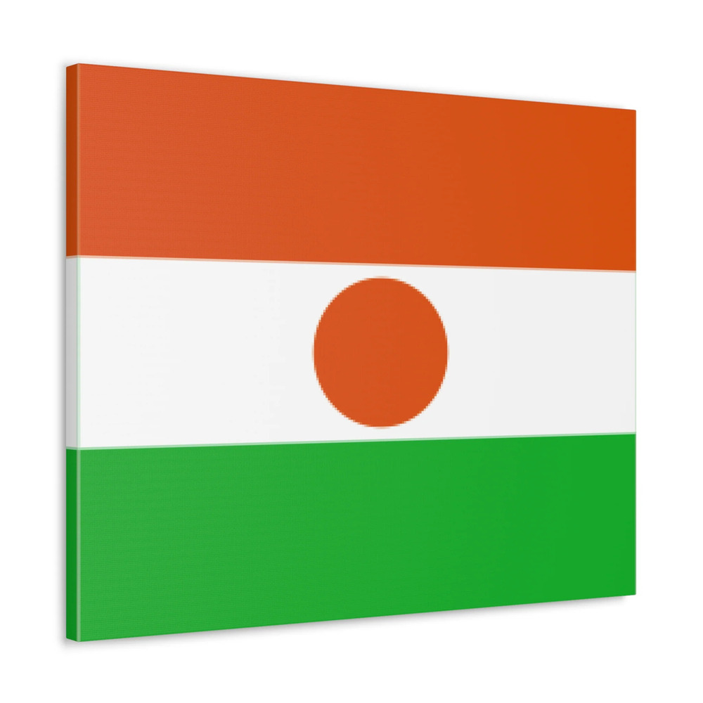 Niger Country Flag Canvas Vibrant Wall Art Unframed Home Decor